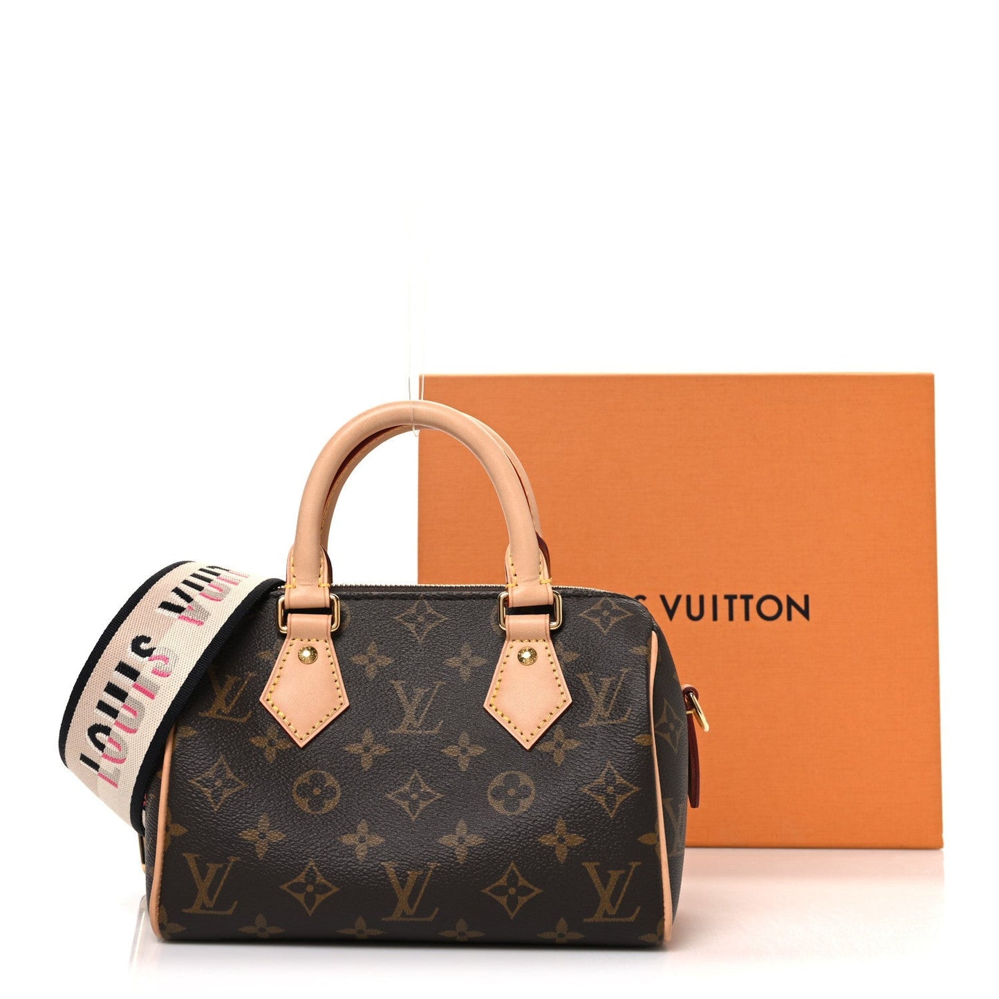 Monogram Speedy Bandouliere 20 Black