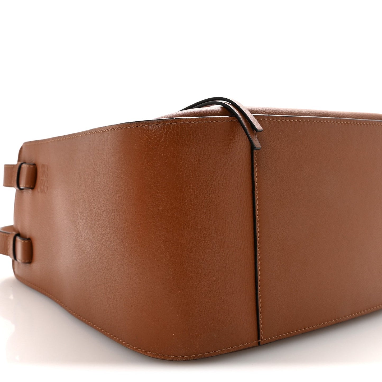 Calfskin Small Hammock Shoulder Bag Tan