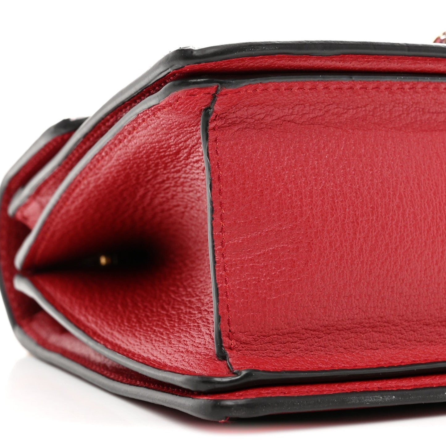 GG Supreme Monogram Small Queen Margaret Top Handle Bag Red