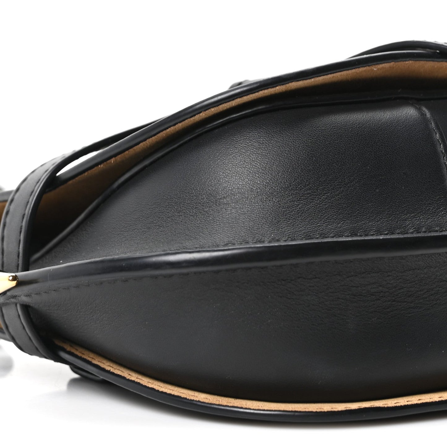 Calfskin Jacquard Mini Gate Dual Bag Black