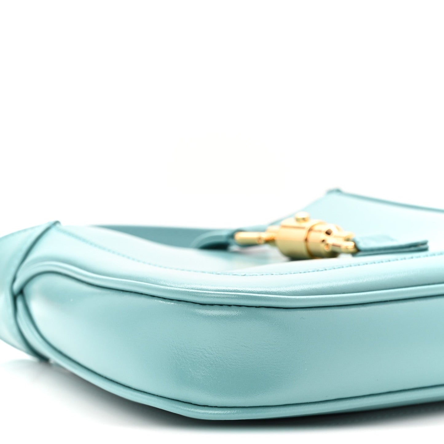 Boarded Dyana Lux Calfskin Mini Jackie 1961 Hobo Dusty Azure