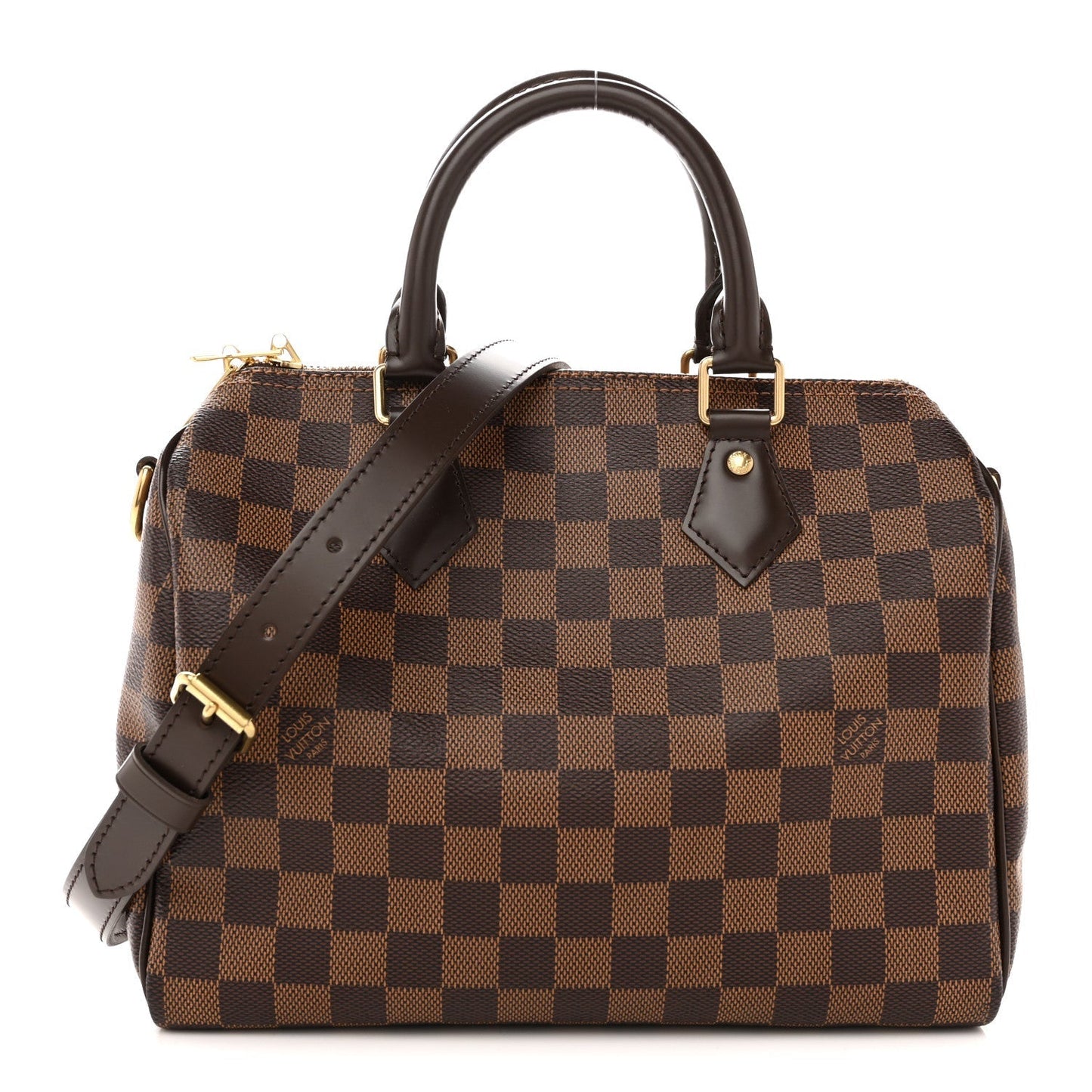 Damier Ebene Speedy Bandouliere 25