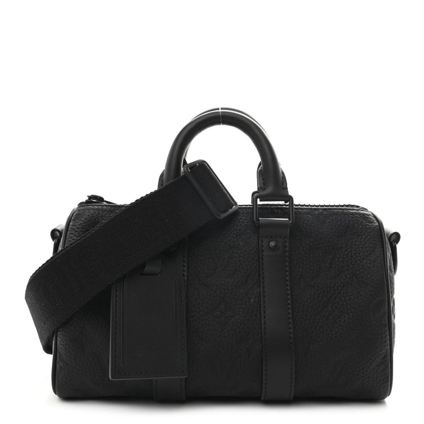 Monogram Taurillon Keepall Bandouliere 25 Black