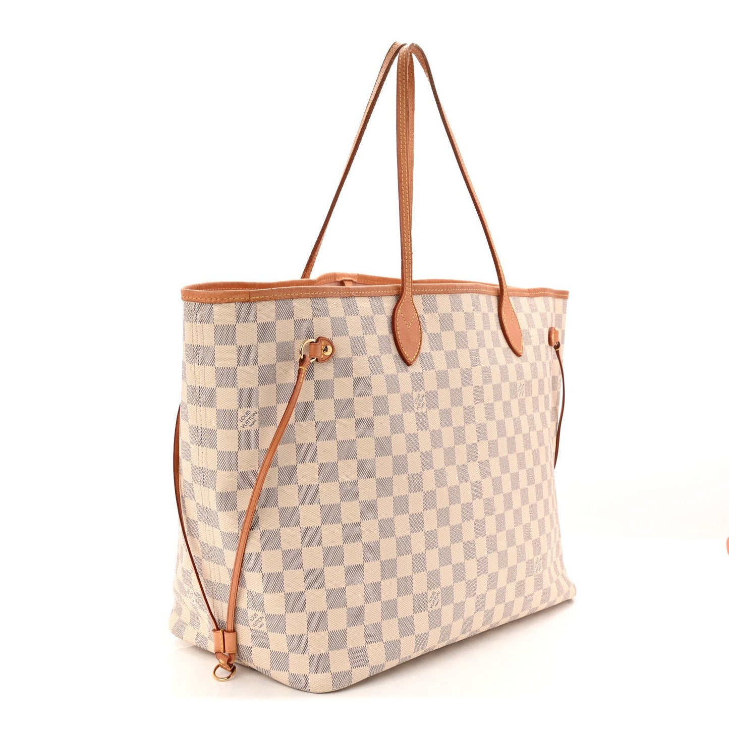 Damier Azur Neo Neverfull GM Rose Ballerine