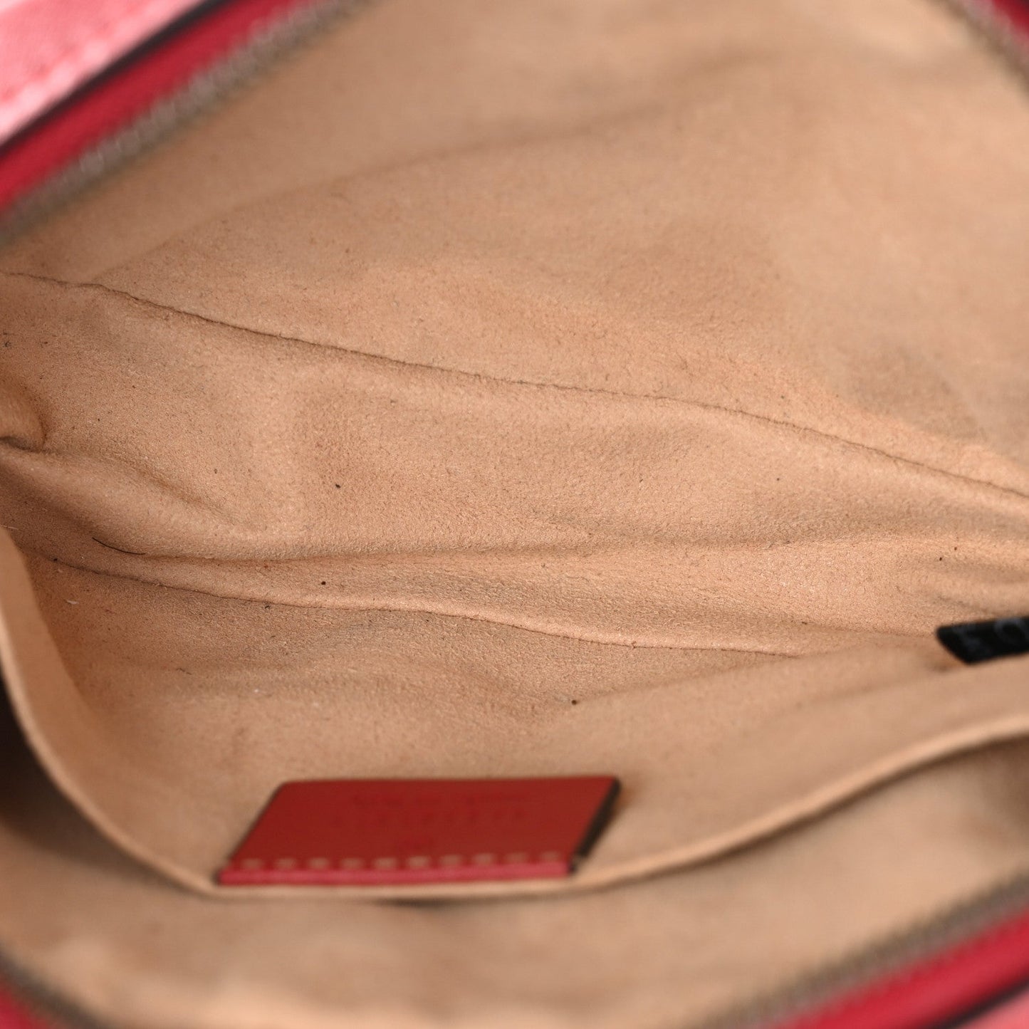 Calfskin Matelasse GG Marmont Belt Bag 85 34 Hibiscus Red