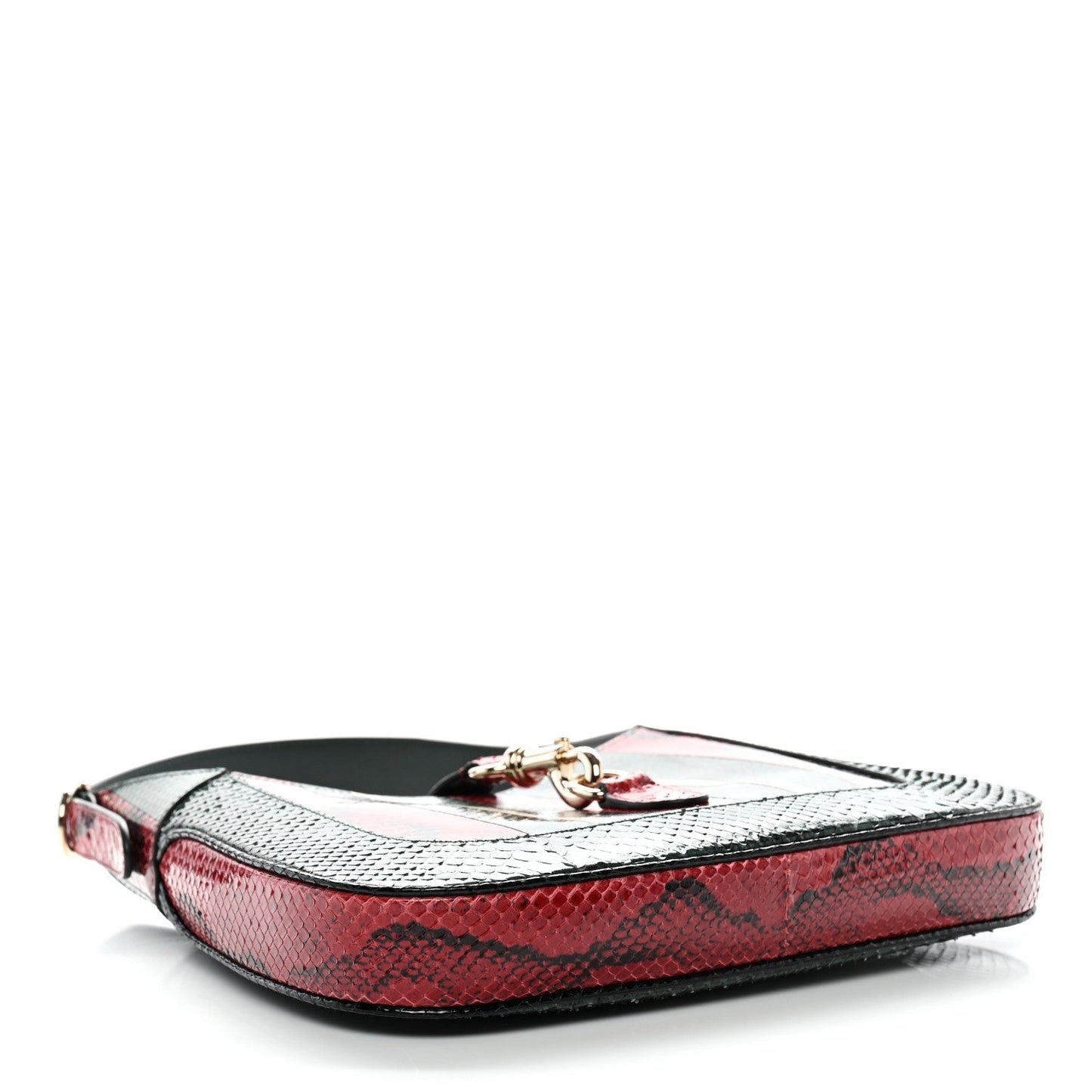 Snakeskin Web Small Jackie 1961 Hobo Green