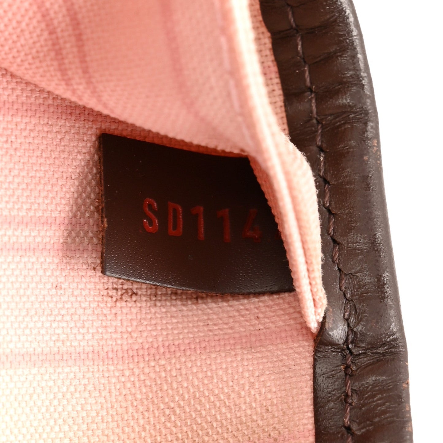 Damier Ebene Neo Neverfull MM Rose Ballerine
