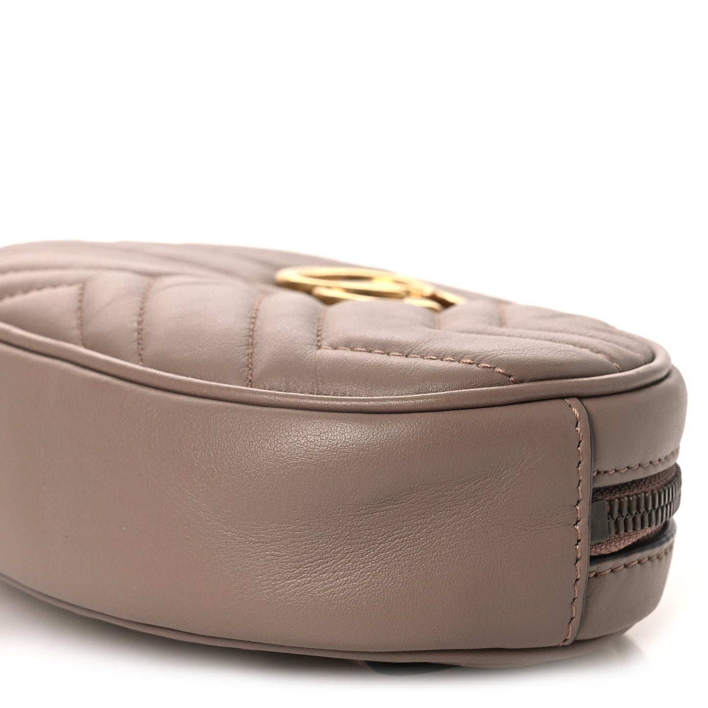 Calfskin Matelasse GG Marmont Belt Bag 85 34 Porcelain Rose