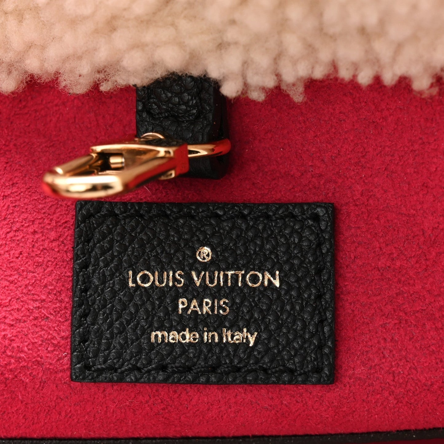 Calfskin Monogram Teddy Neverfull MM Black