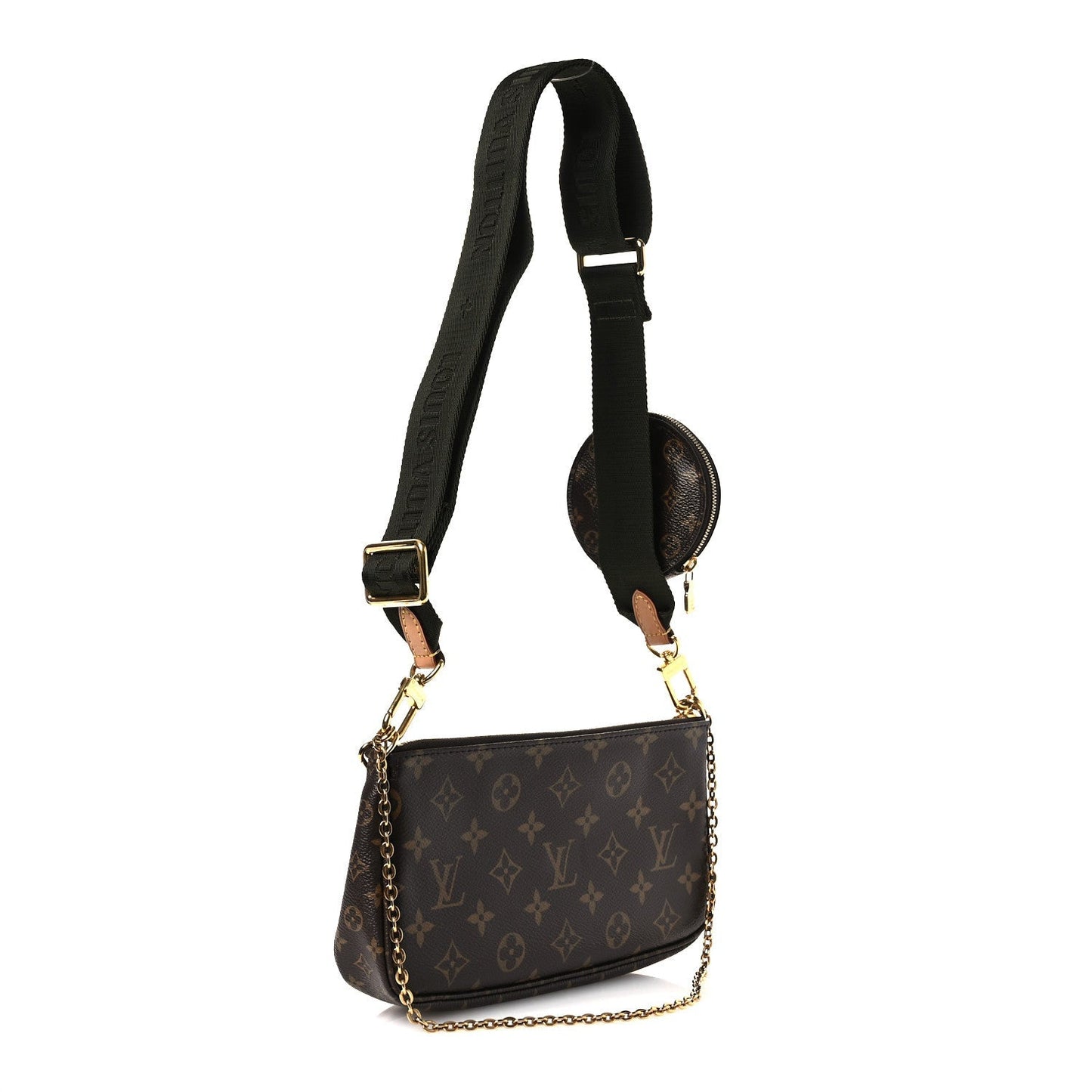 Monogram Multi Pochette Accessories Kaki