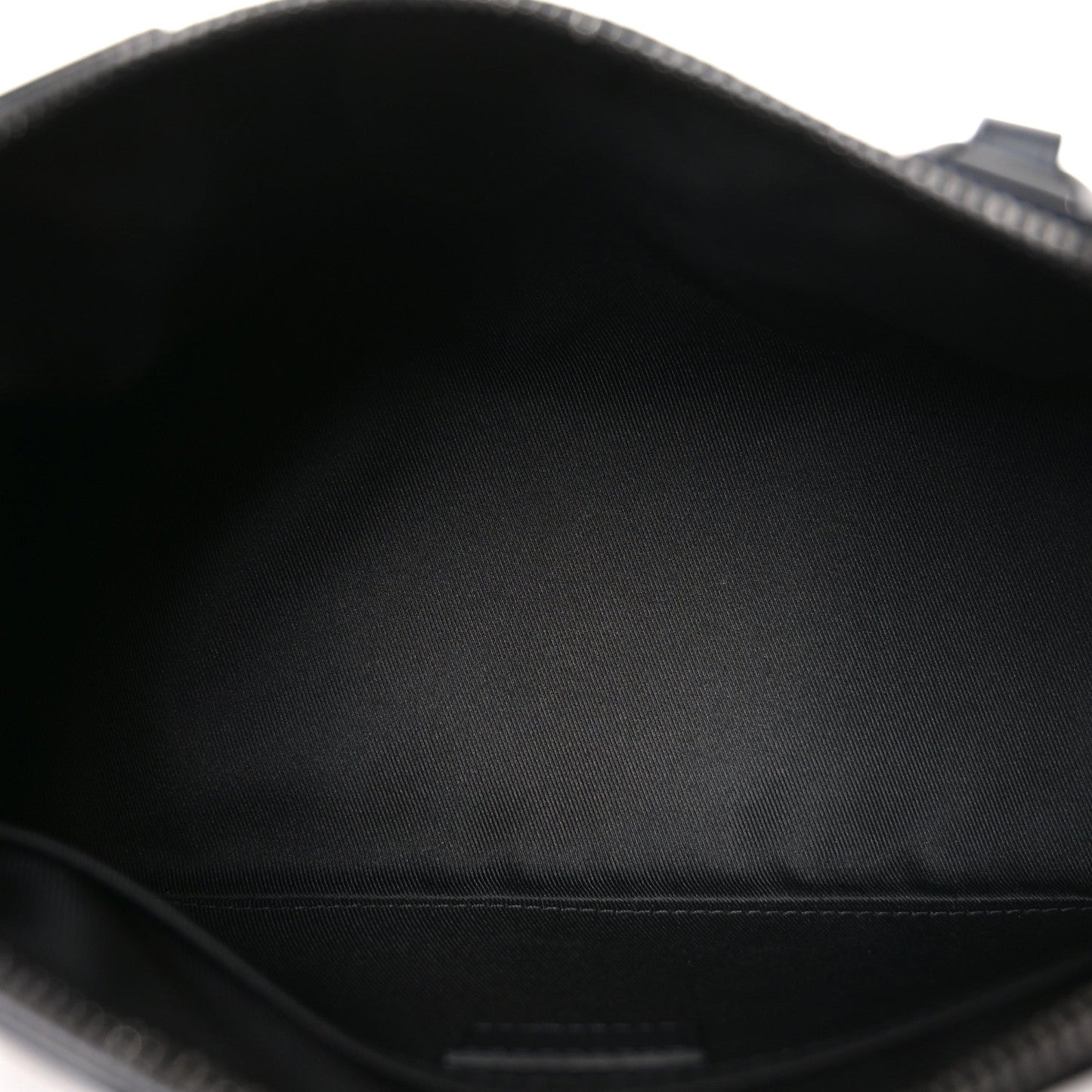 Grained Calfskin Aerogram City Keepall Black