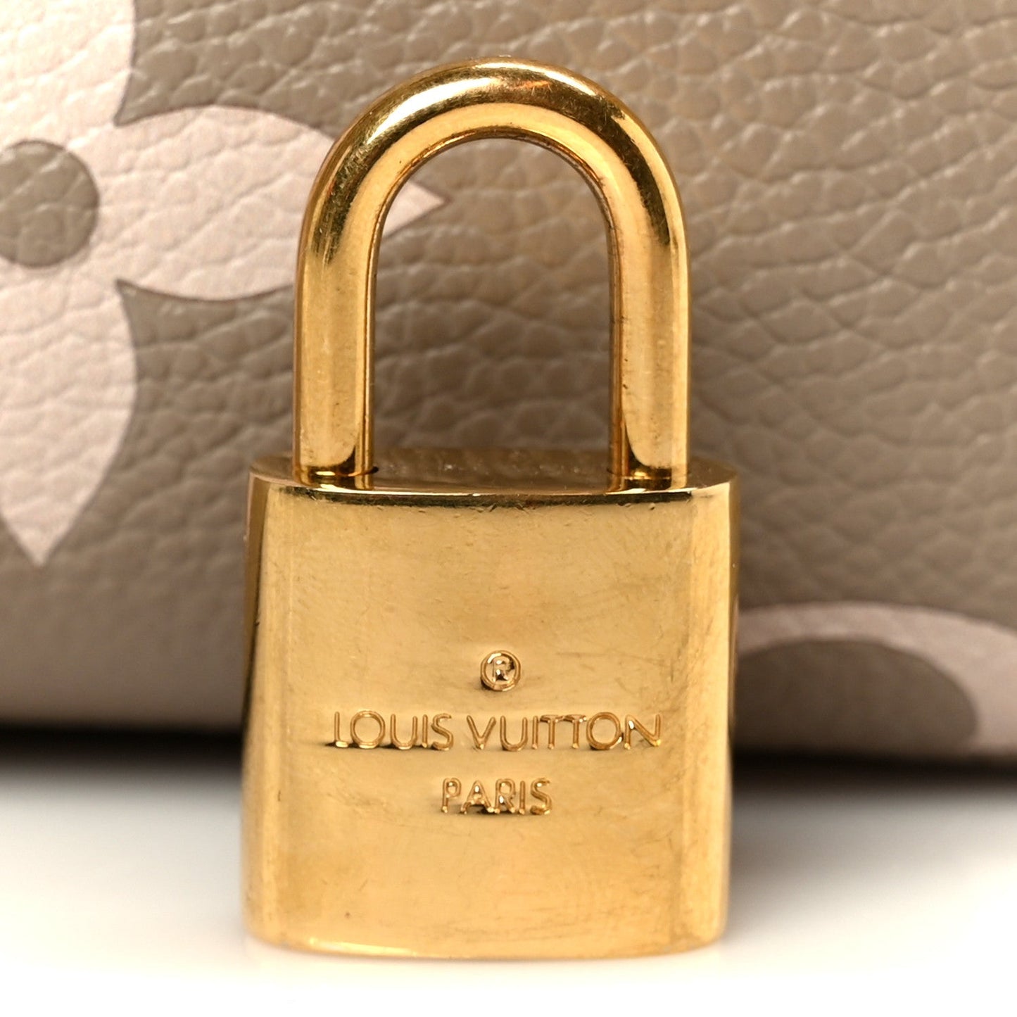 Empreinte Monogram Giant Speedy Bandouliere 20 Creme Beige