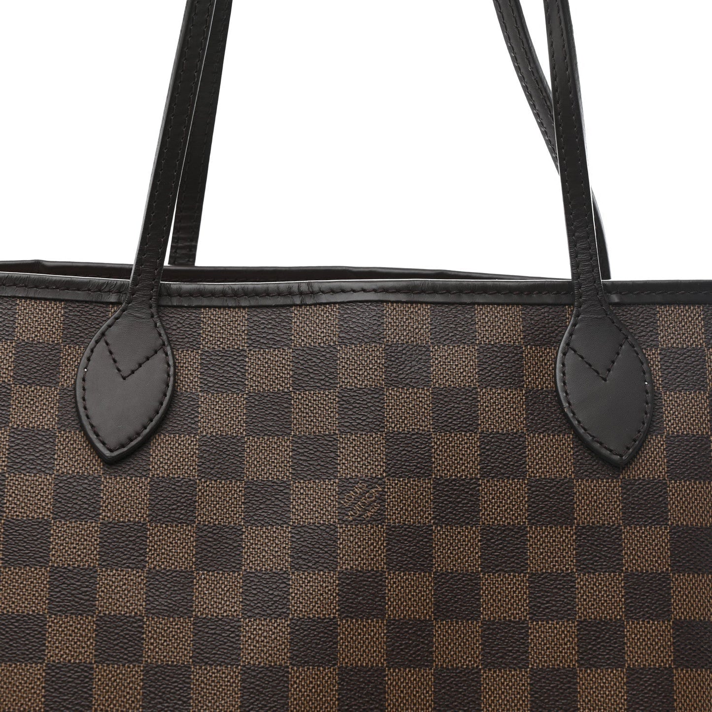 Damier Ebene Neo Neverfull MM Rose Ballerine