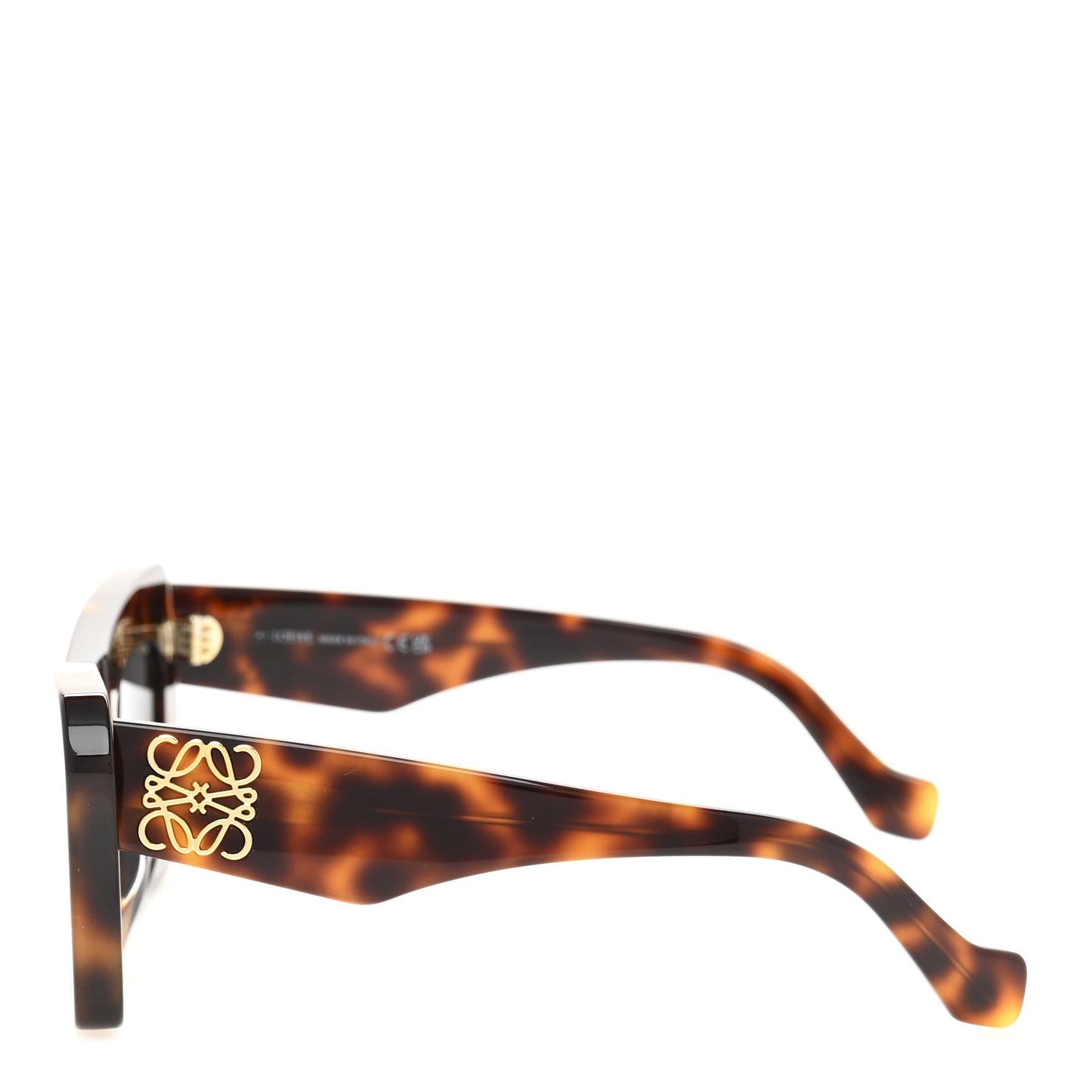 Acetate Anagram Cat Eye Sunglasses LW40145F Havana
