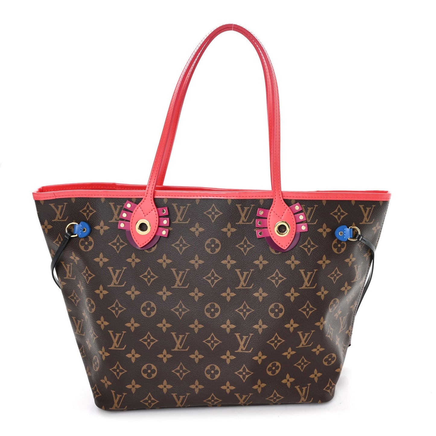 Monogram Totem Neo Neverfull MM Flamingo