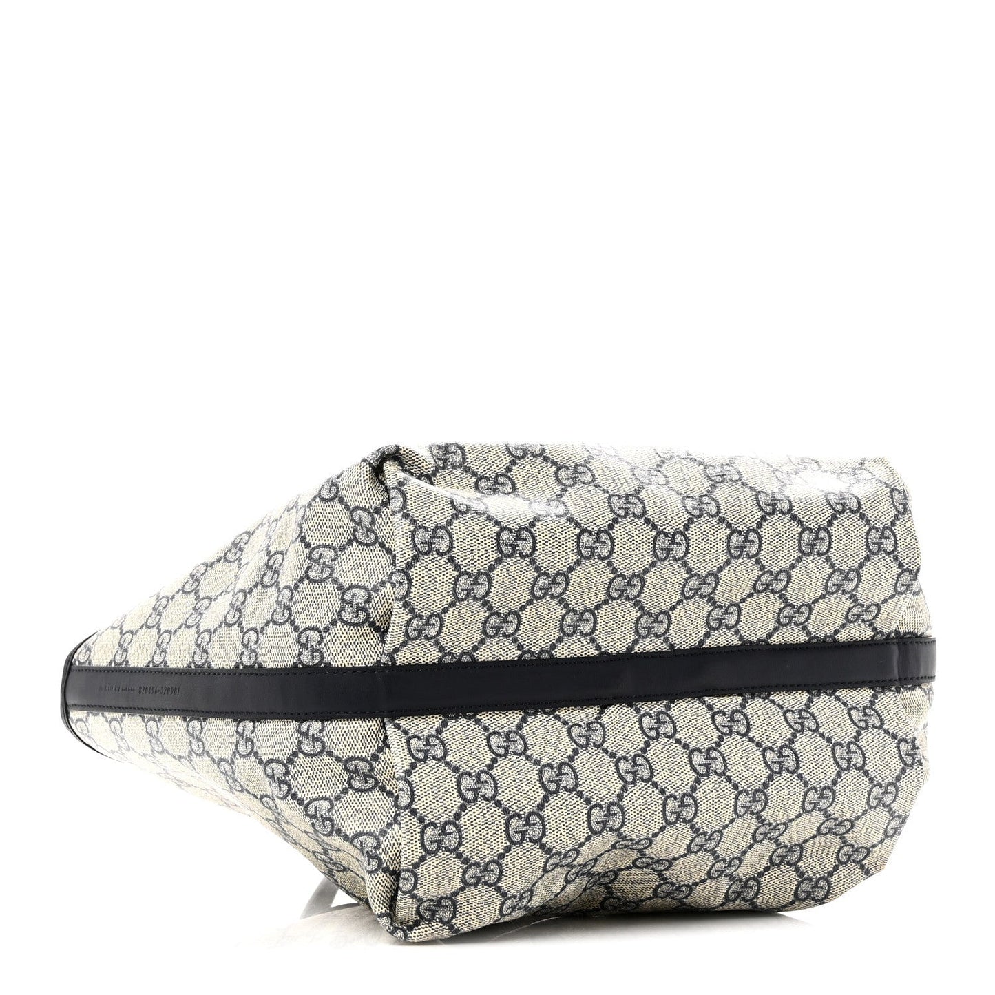 GG Supreme Monogram Denim Small Totissima Reversible Tote Beige Blue