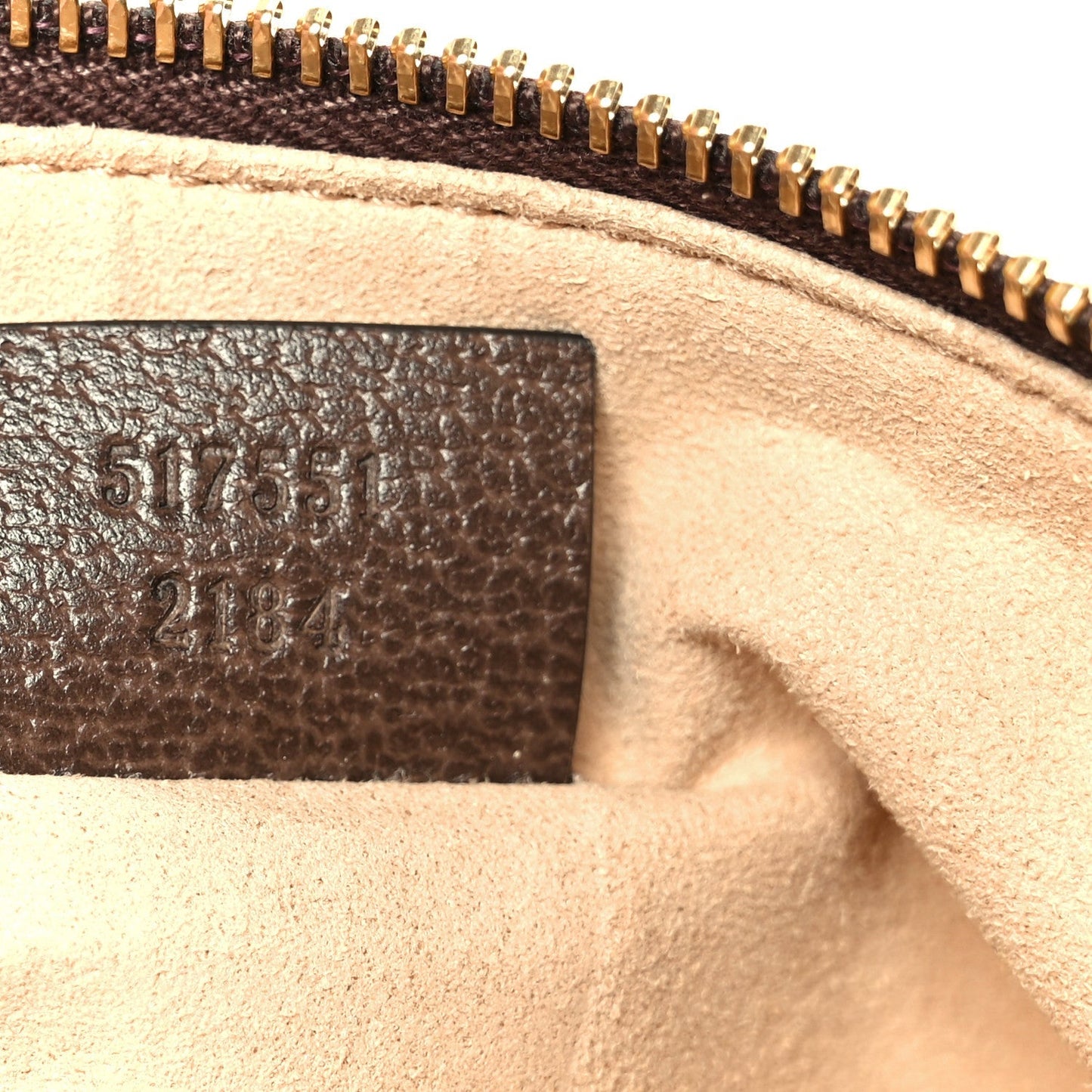 GG Supreme Monogram Large Ophidia Pouch Clutch Brown