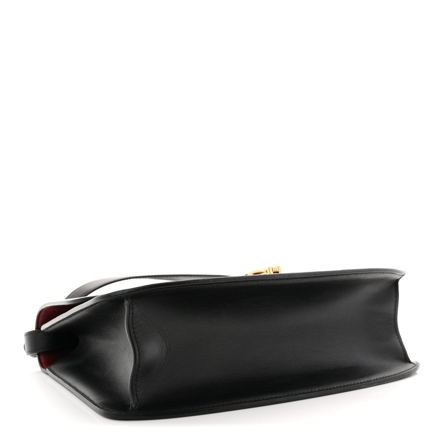 Sleek Calfskin The Sofia 10 Crossbody Black