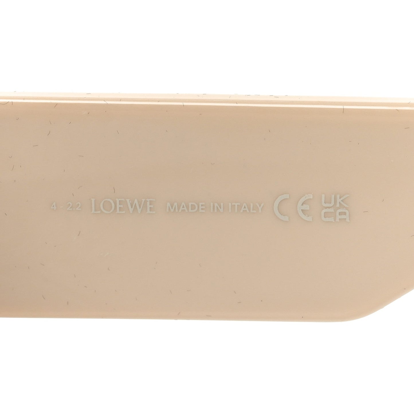 Acetate Paula's Ibiza Dive In Mask Sunglasses LW40064U Beige