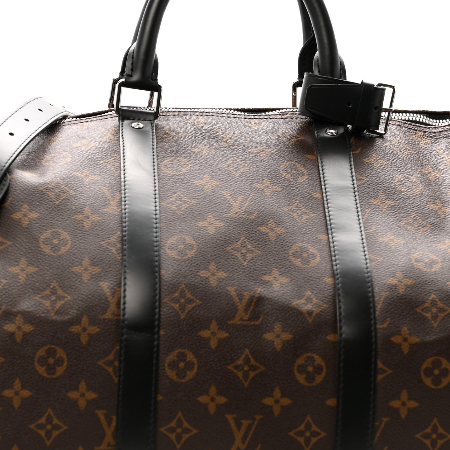 Monogram Macassar Keepall Bandouliere 55