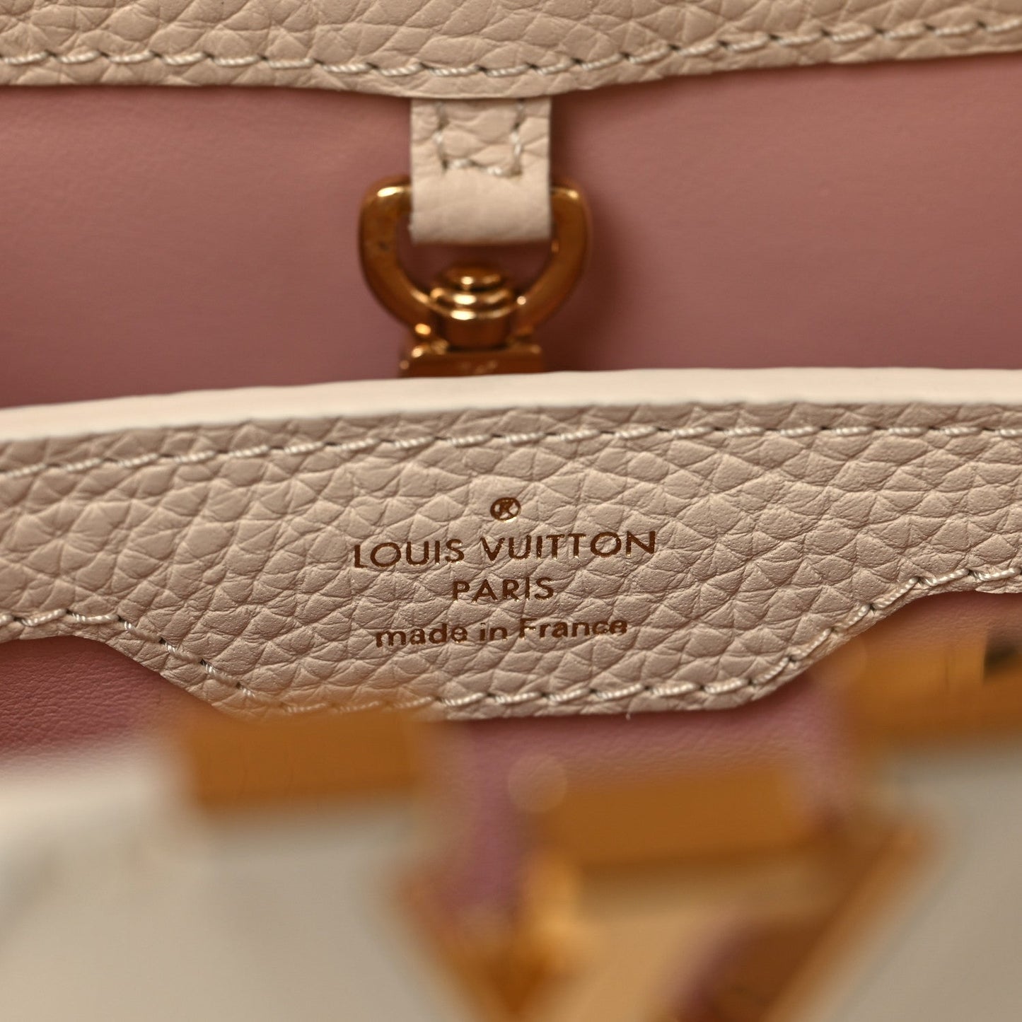 Taurillon Gelato Capucines BB Tonal Vanilla Beige