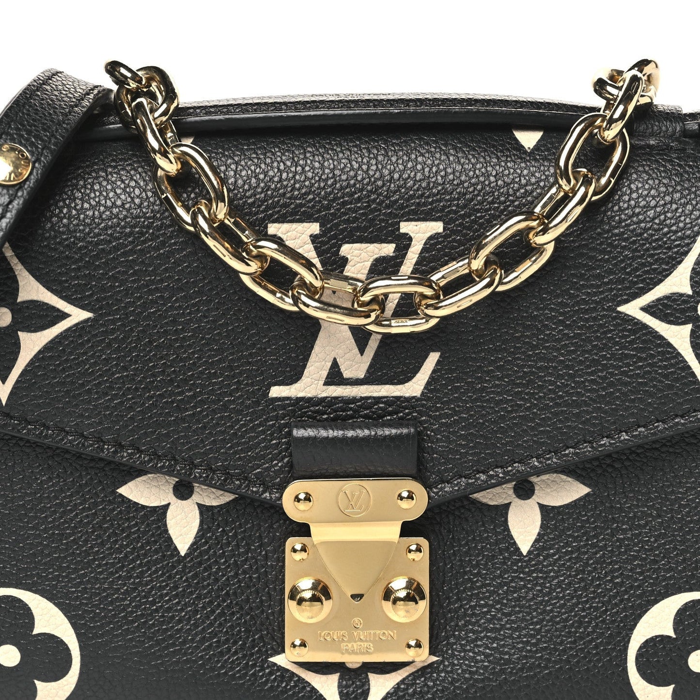 Empreinte Monogram Giant Pochette Metis East West Black Beige