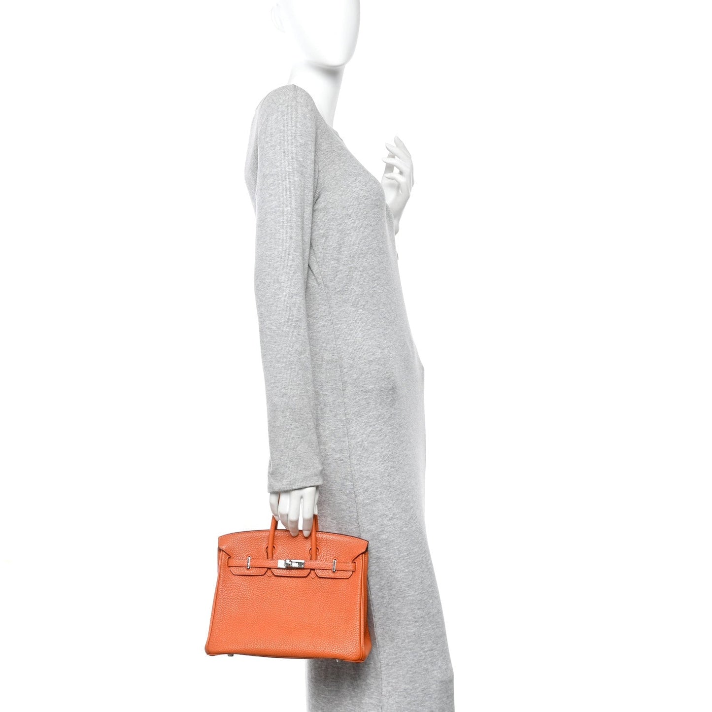 Togo Birkin 25 Orange