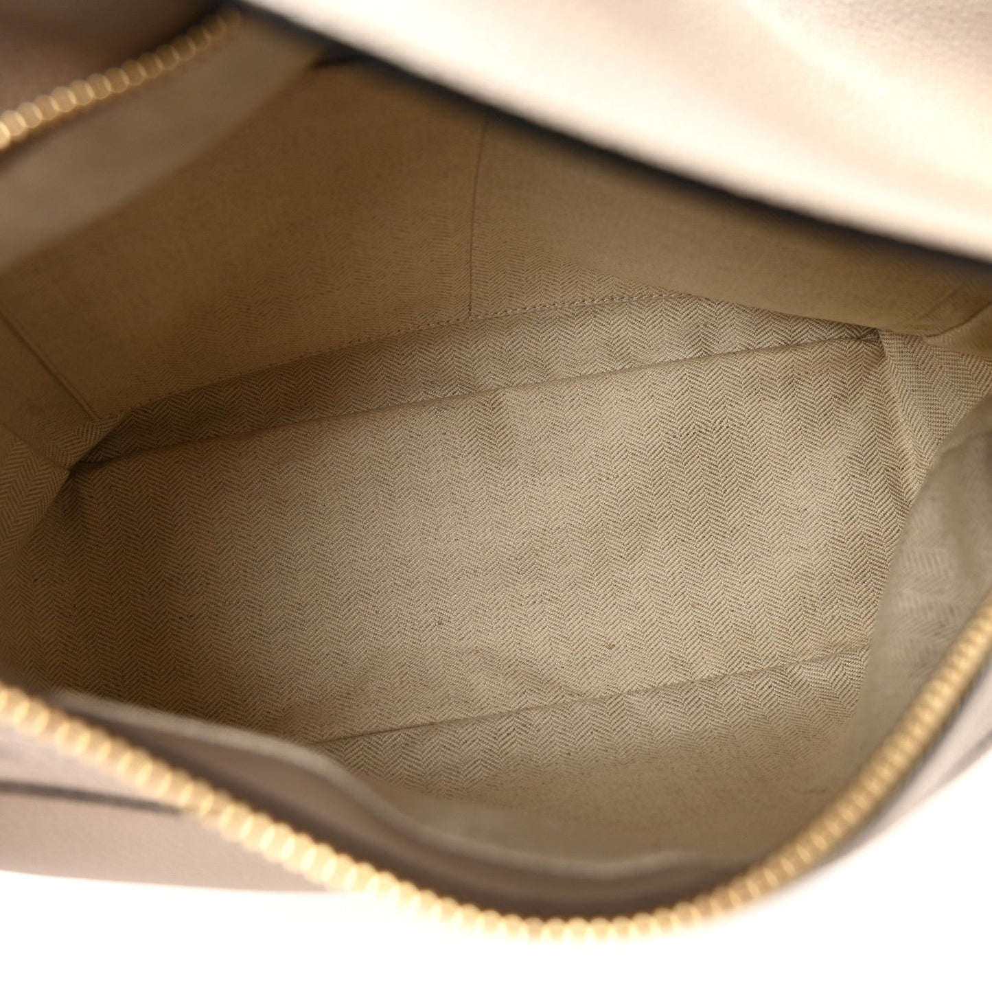 Grained Calfskin Medium Puzzle Bag Sand Mink