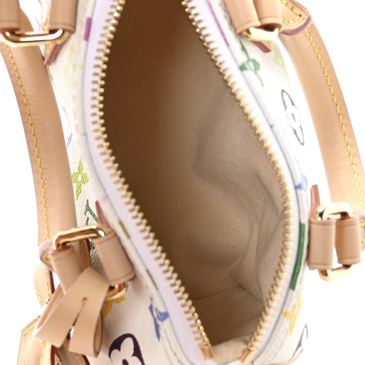 LV X TM Monogram Multicolor Nano Speedy White