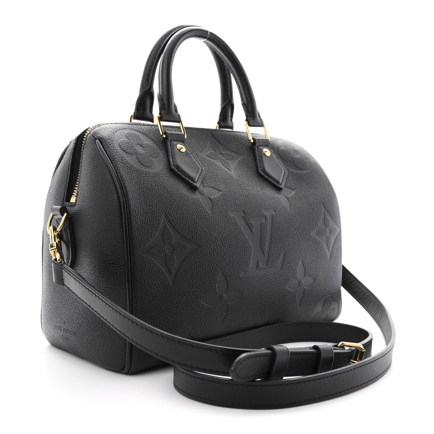 Empreinte Monogram Giant Speedy Bandouliere 25 Black