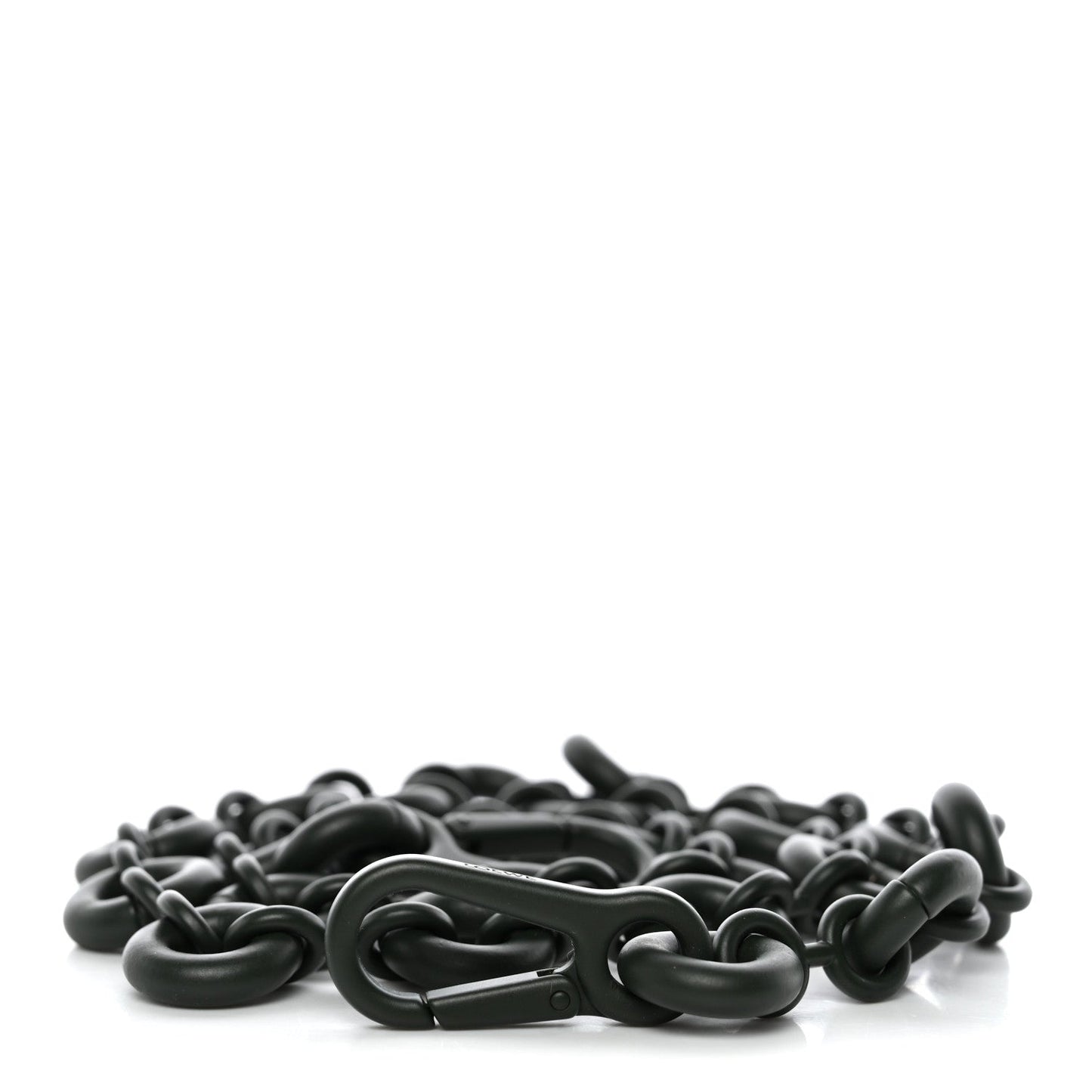 Brass Monochrome Donut Chain Shoulder Strap Olive Green