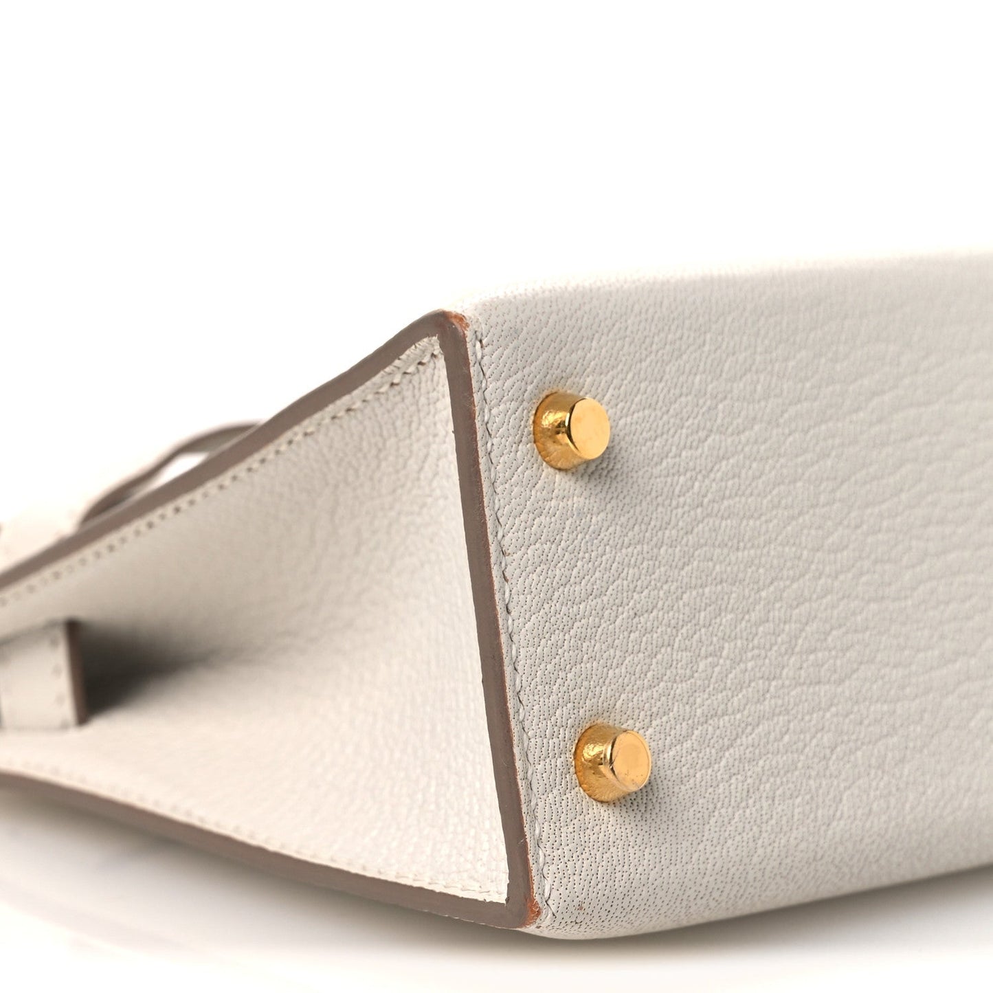 Chevre Mysore Mini Kelly Sellier 20 Mushroom