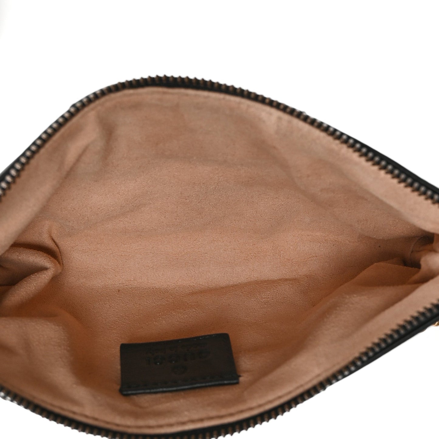 Calfskin Matelasse Mini GG Marmont Chain Bag Black