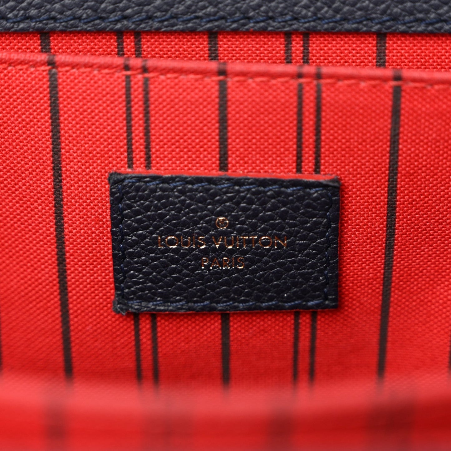 Empreinte Pochette Metis Marine Rouge