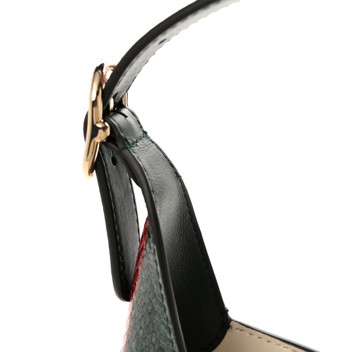 Snakeskin Web Small Jackie 1961 Hobo Green