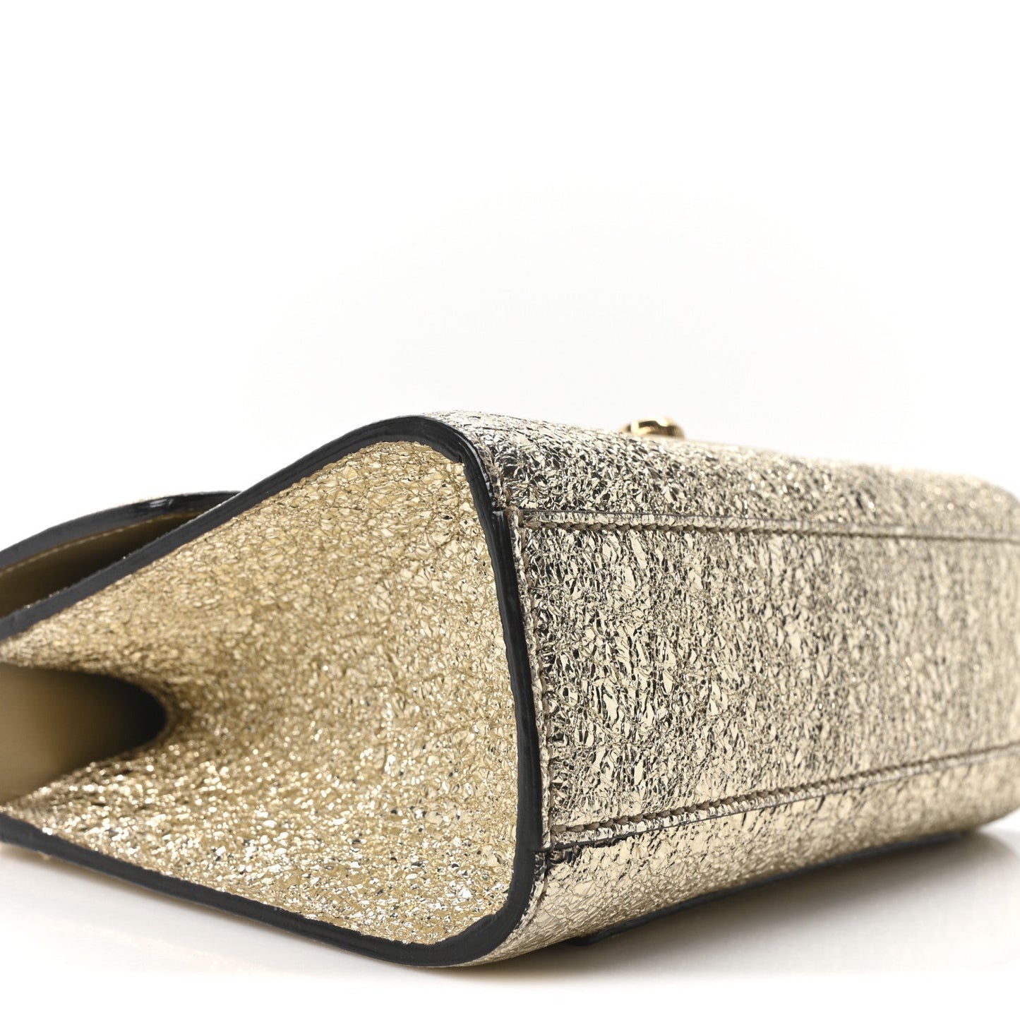 Galassia Small Padlock Shoulder Bag Platino