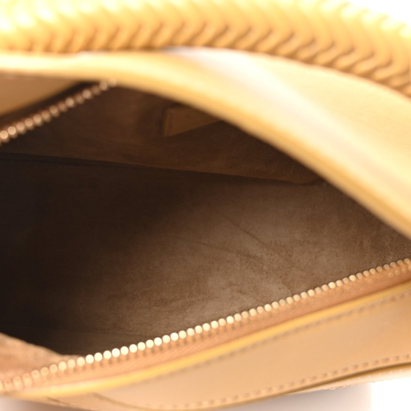 Calfskin Mini Woven Puzzle Bag Sahara