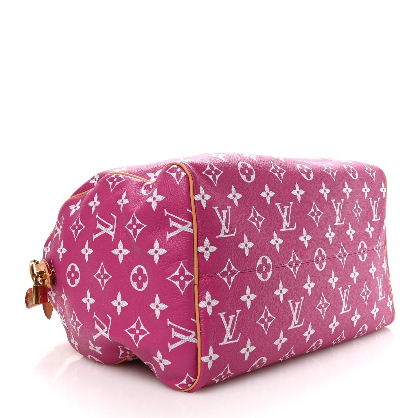 Calfskin Monogram Speedy P9 Bandouliere 40 Agate