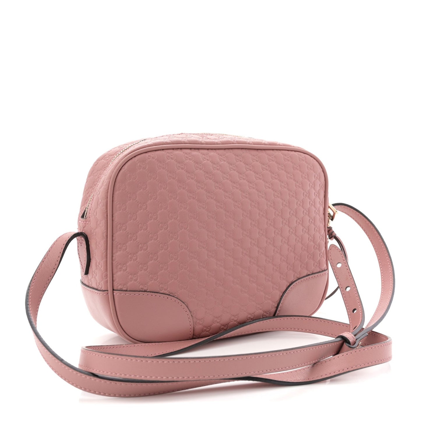 Soft Microguccissima Mini Bree Messenger Bag Soft Pink