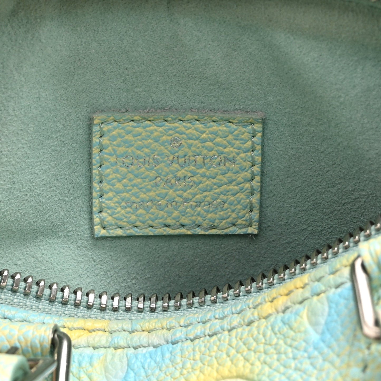 Empreinte Monogram Summer Stardust Nano Speedy Water Green