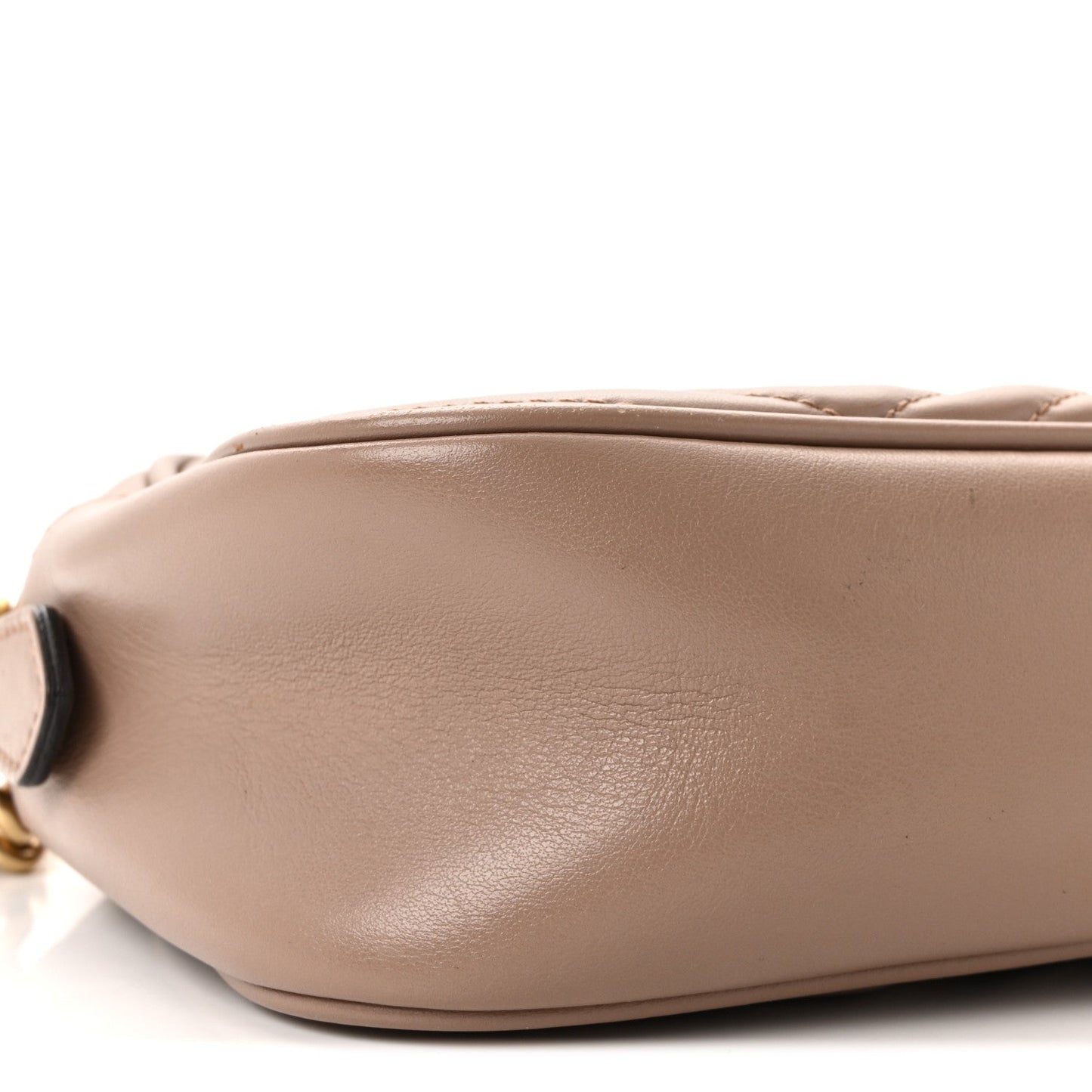Calfskin Matelasse Small GG Marmont Chain Shoulder Bag Porcelain Rose