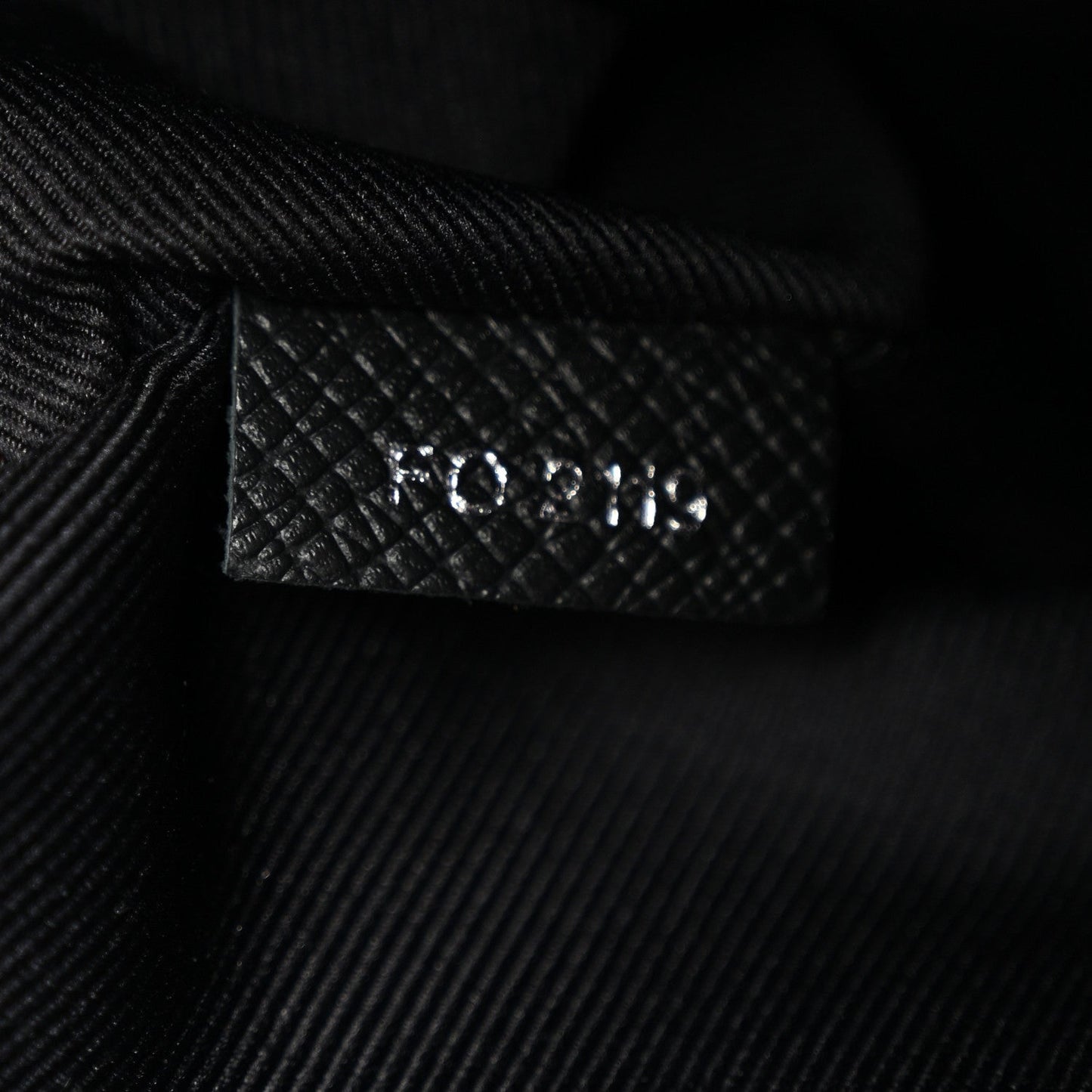 Taiga Monogram Outdoor Bumbag Black