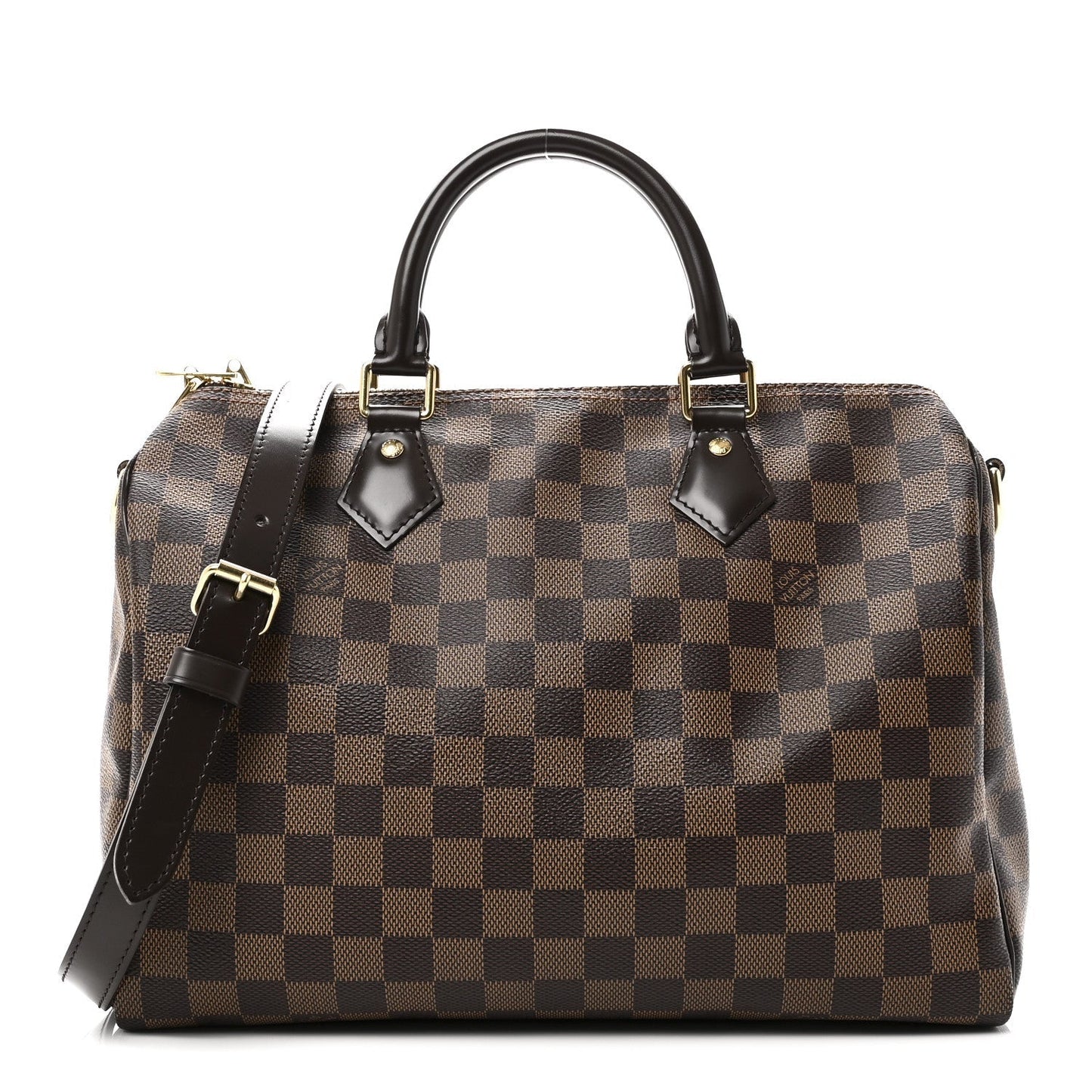 Damier Ebene Speedy Bandouliere 30