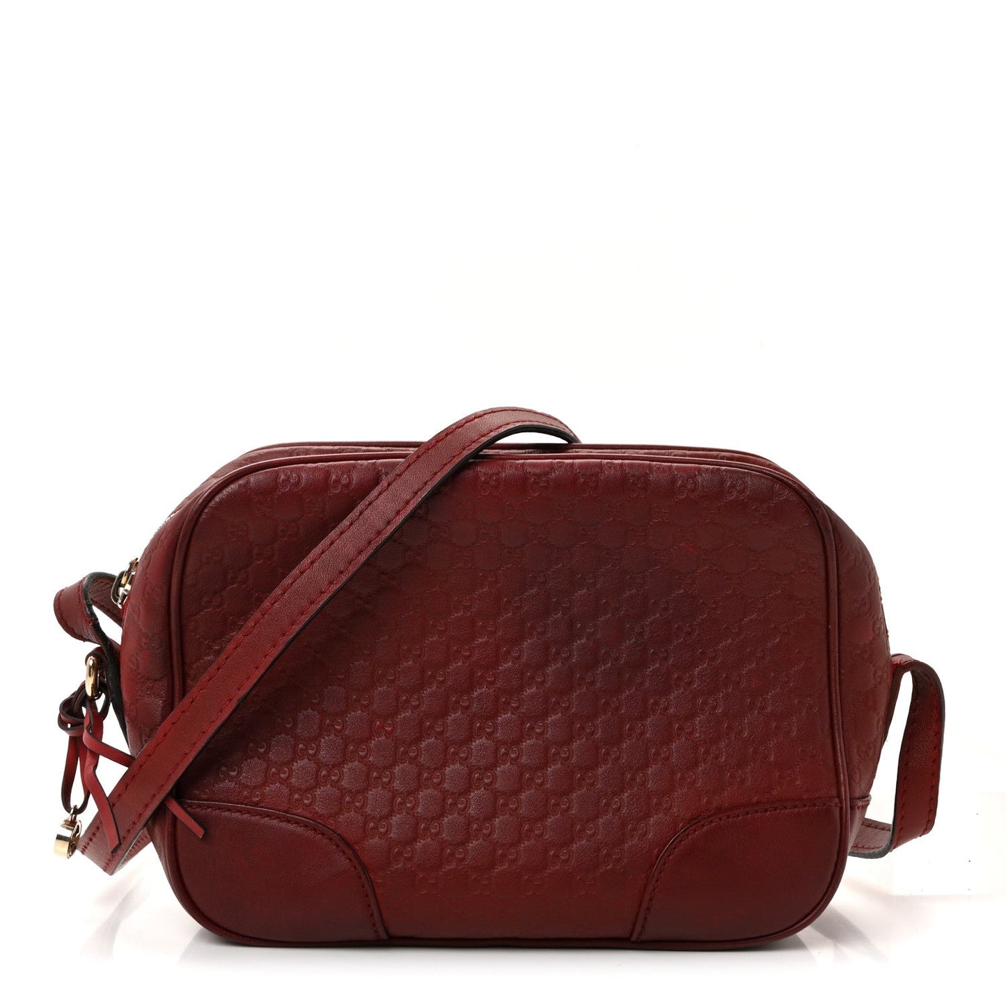 Microguccissima Mini Bree Messenger Bag Red