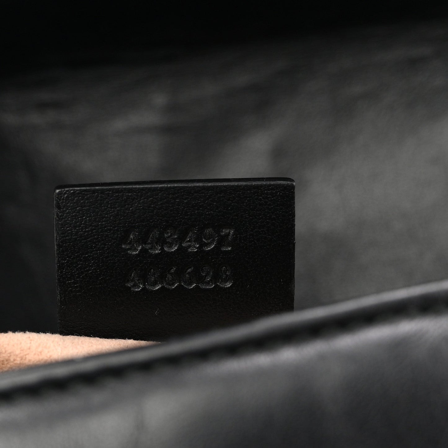 Calfskin Matelasse Small GG Marmont Shoulder Bag Black