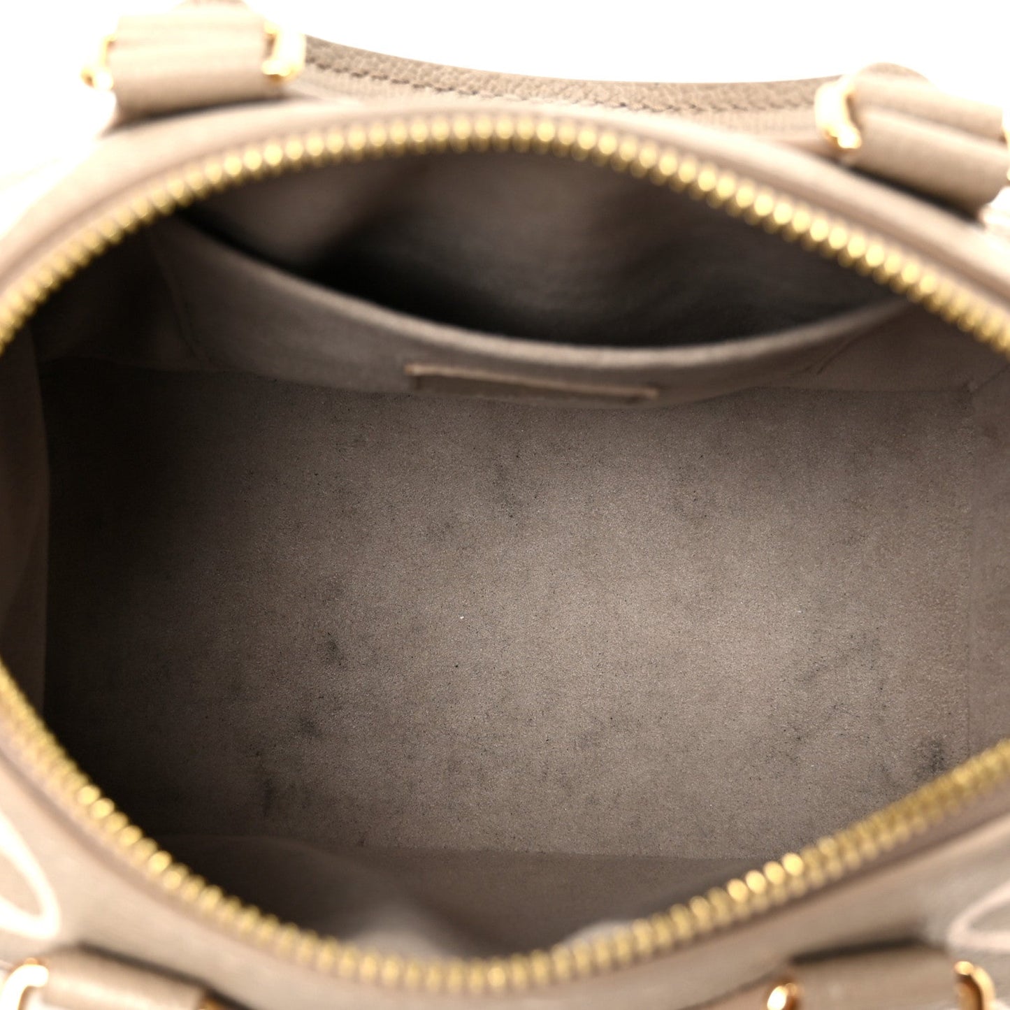 Empreinte Monogram Giant Speedy Bandouliere 20 Creme Beige