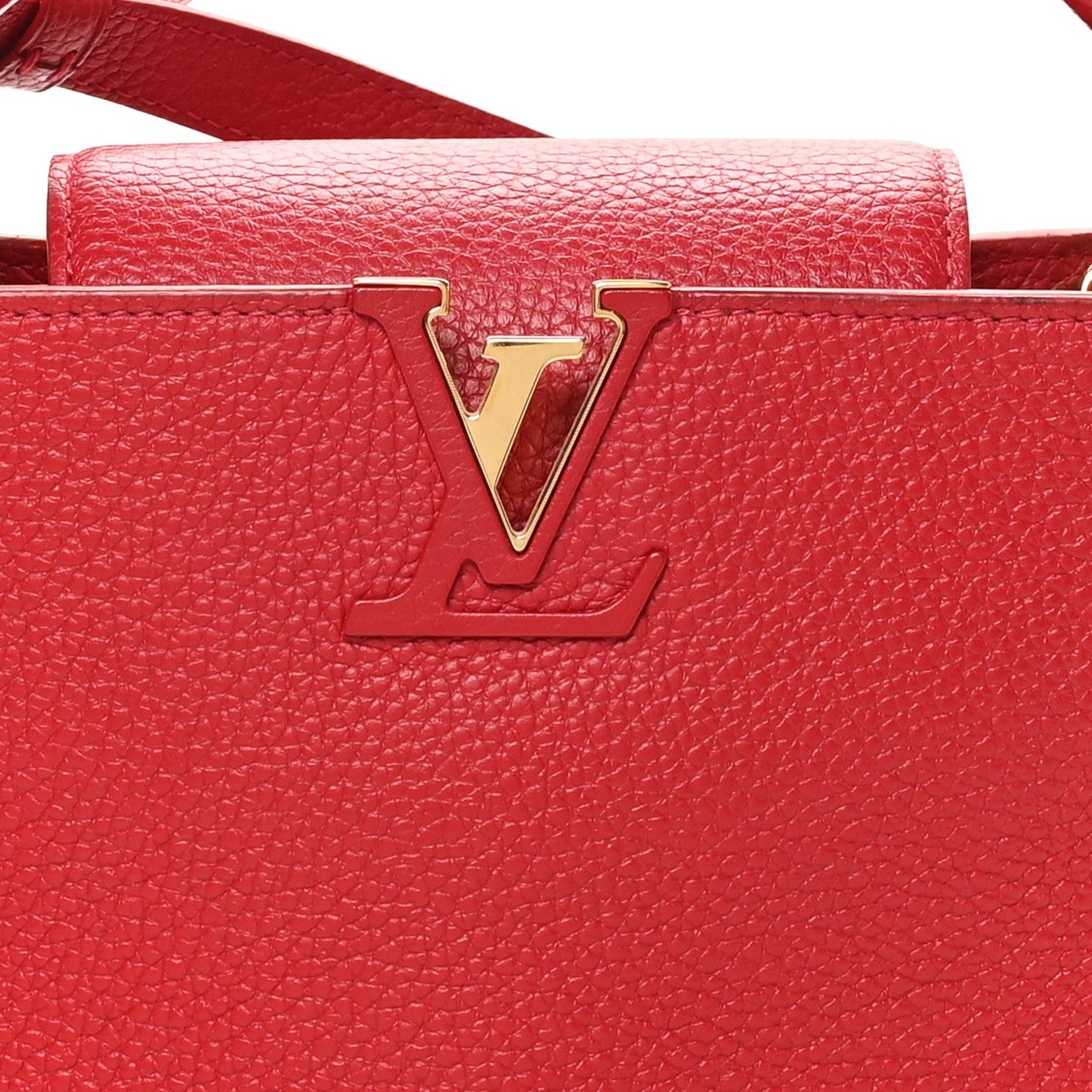 Taurillon Capucines BB Scarlet Red