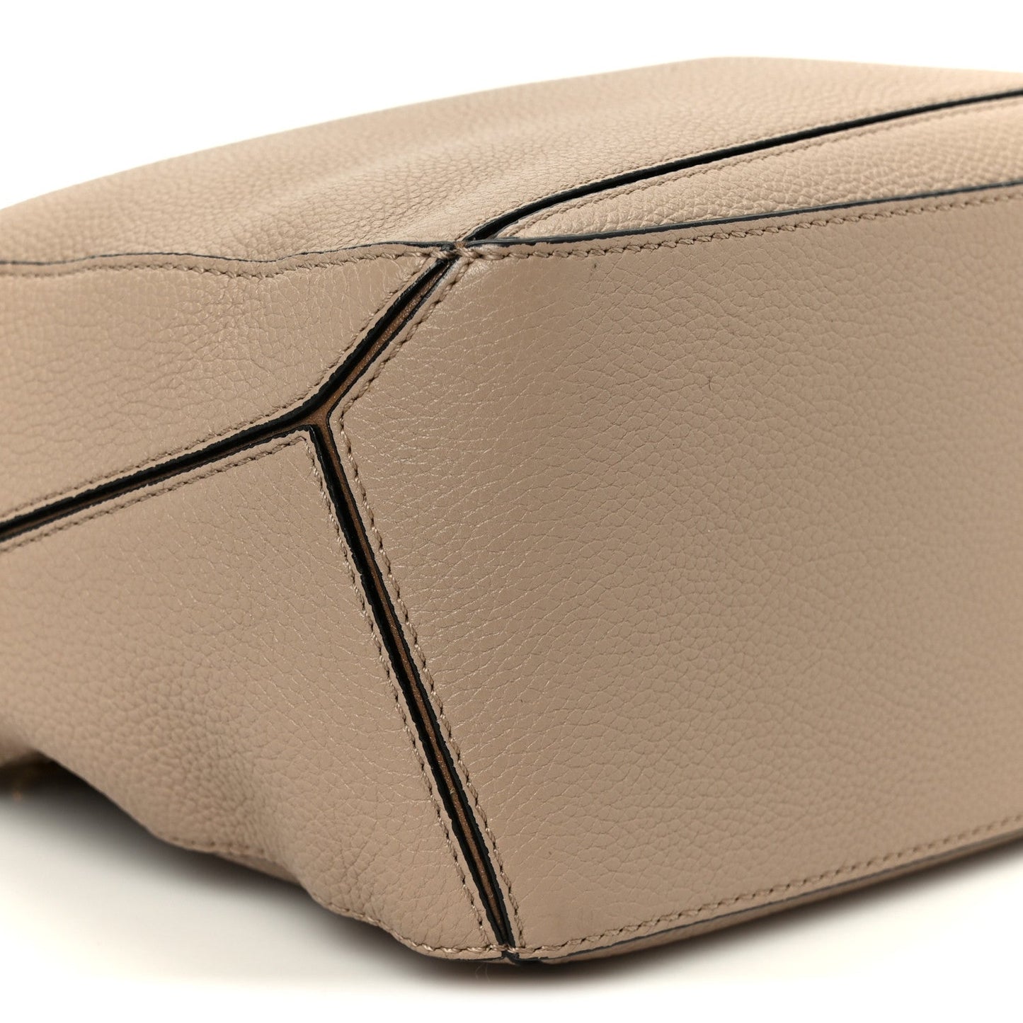Calfskin Small Puzzle Bag Sand Mink