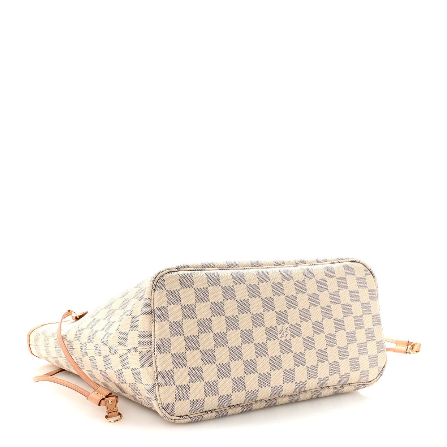 Damier Azur Neo Neverfull MM Rose Ballerine