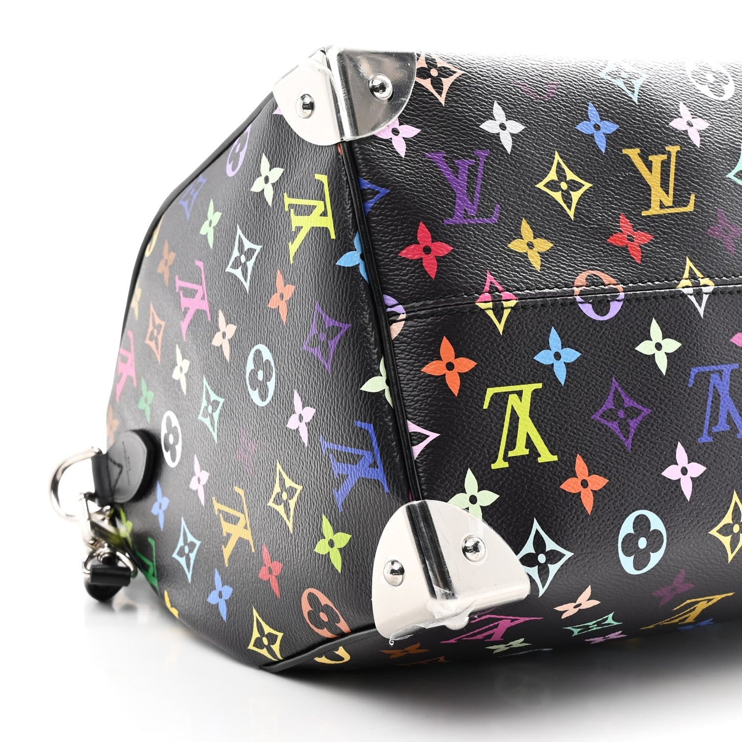 LV X TM Monogram Multicolor Speedy Soft 30 Black